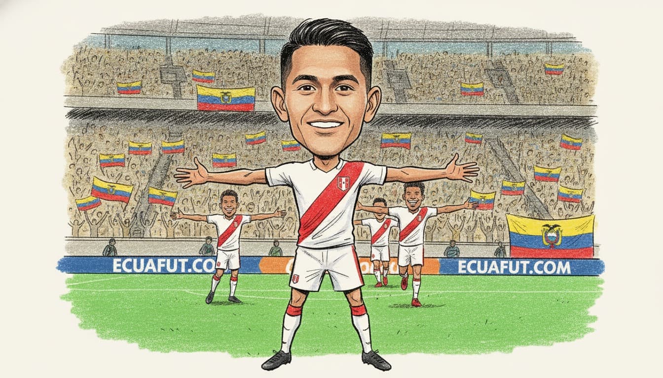 Jairo Vélez abre el marcador en el empate de Perú ante México