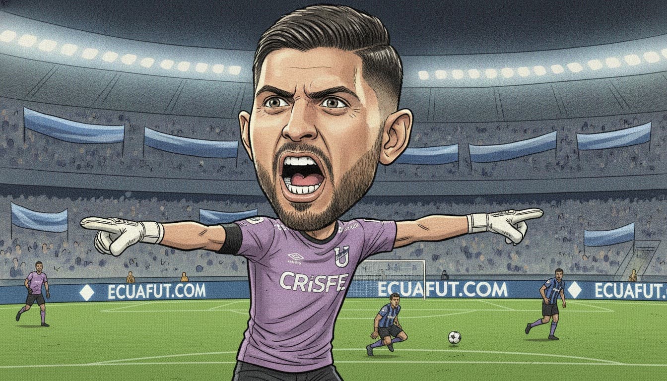 Rafael Romo en la órbita de Emelec para custodiar el arco azul