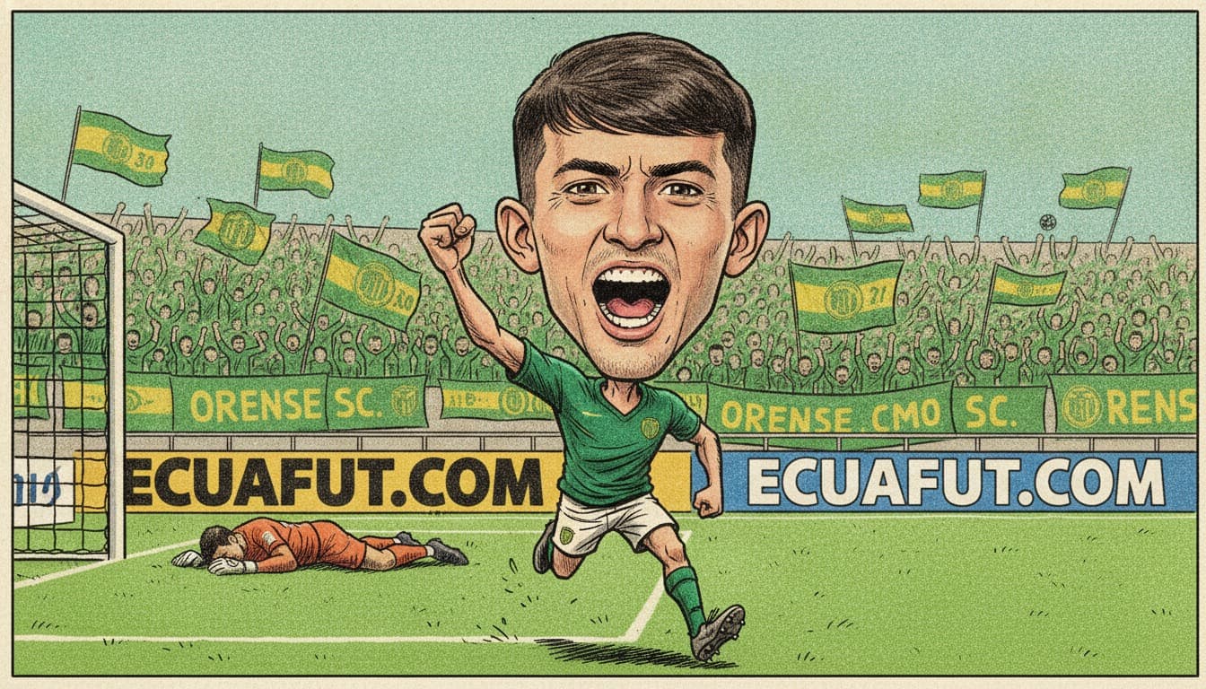 Orense SC 4-0 Delfín SC: Cátedra de contundencia en Machala por la permanencia