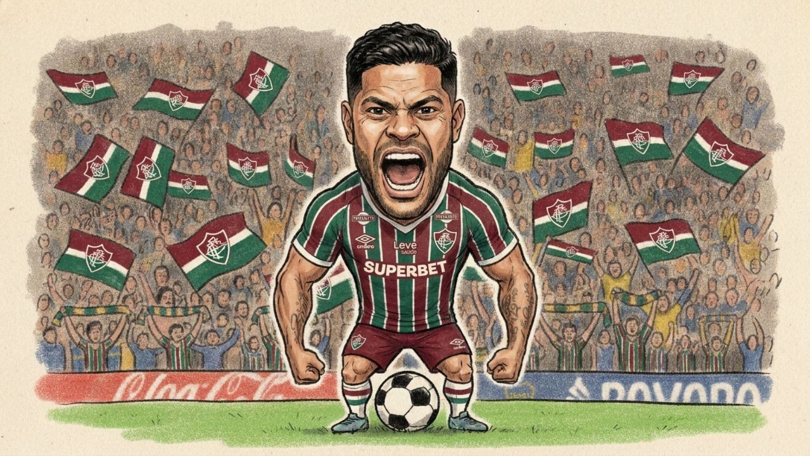 Fluminense vence 2-0 a Platense con goles de Nonato y Hulk