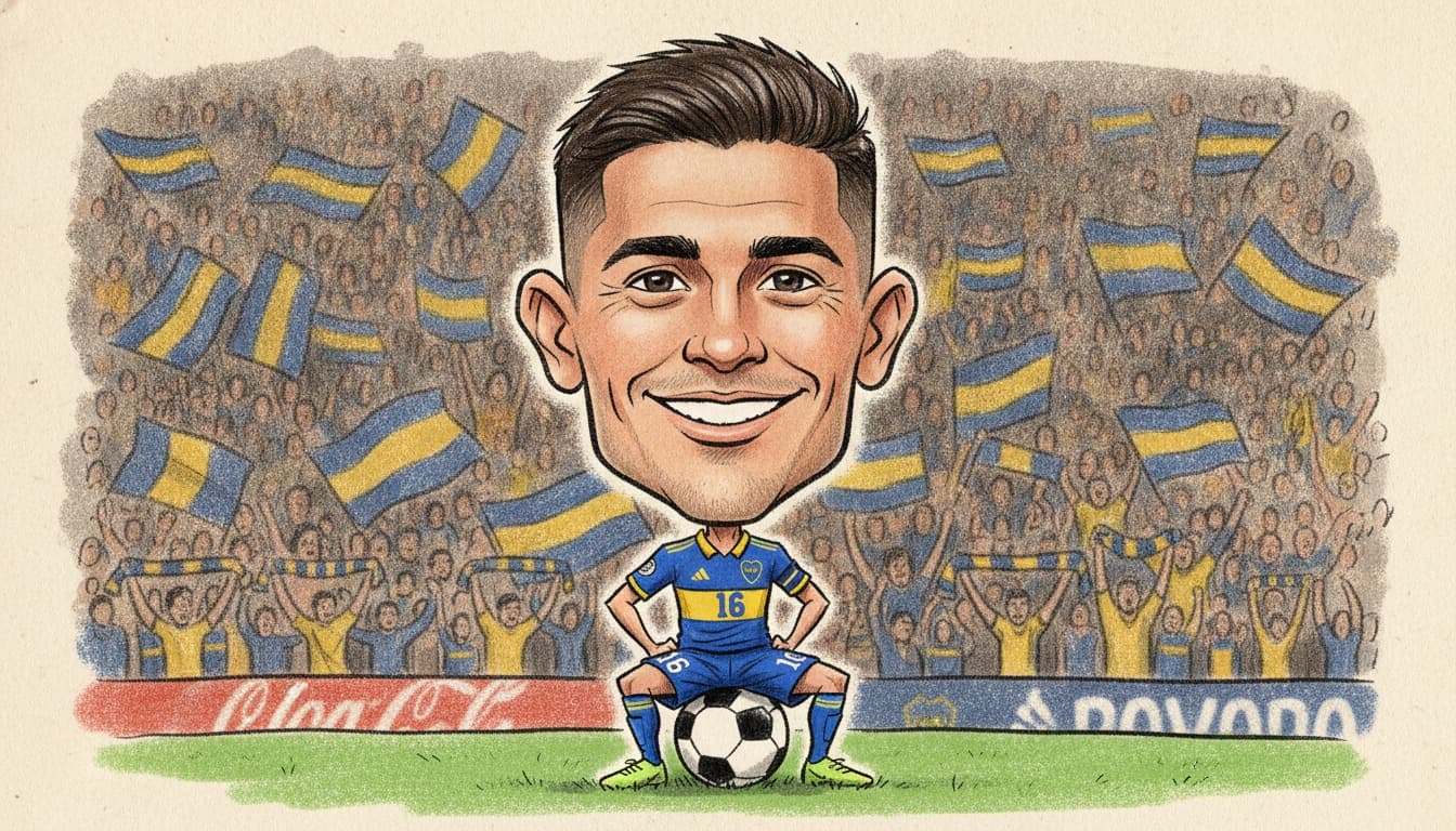 Boca Juniors vence 1-0 a Sao Paulo con gol de Merentiel en la Sudamericana