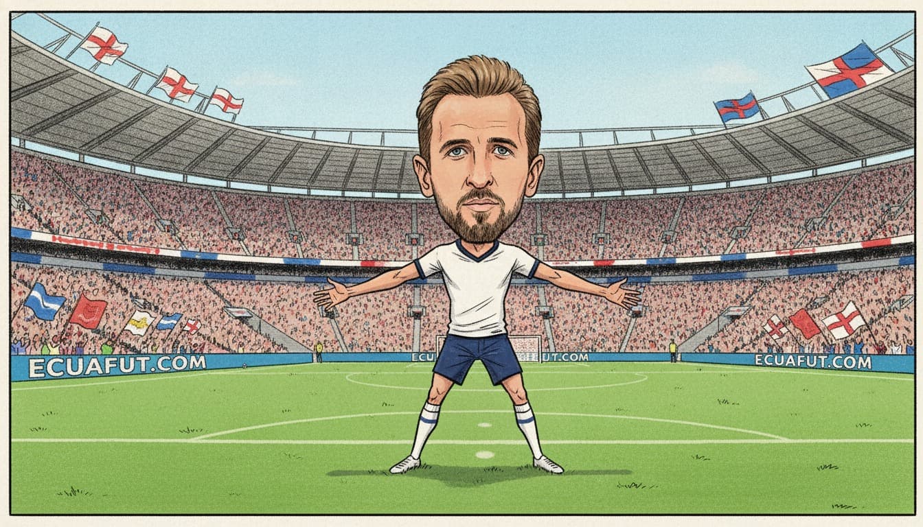 Inglaterra golea 3-0 a Chequia en Wembley con noche récord de Harry Kane