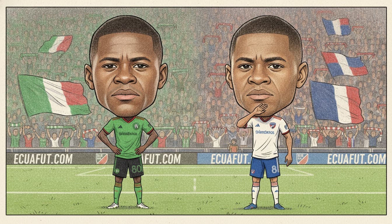 Joao Ortiz y Patrickson Delgado protagonizan duelo ecuatoriano en derrota de Portland ante Dallas