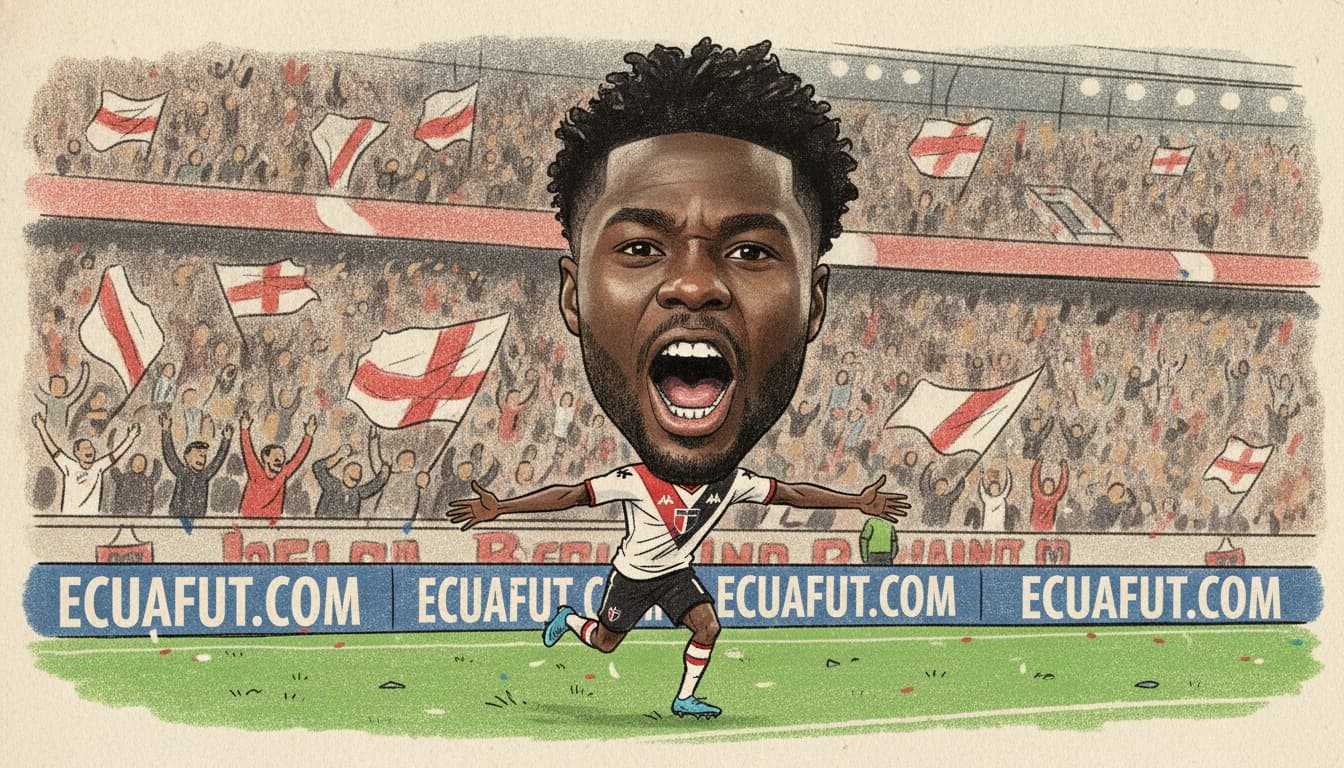 Jordy Caicedo anota el 2-1 y llega a 5 goles en el Clausura con Huracán