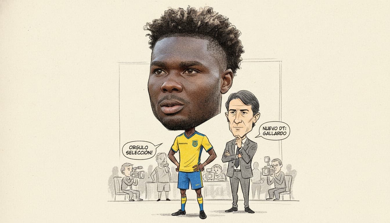 Jordy Caicedo expresa su orgullo al representar a Ecuador en la Selección
