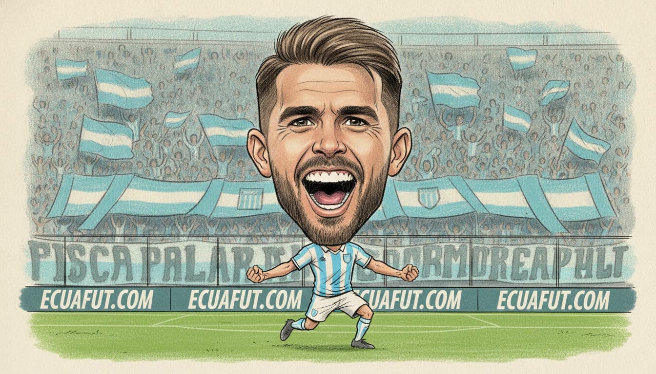 Macará frena a Emelec con gol de Campana y se afianza en el segundo puesto