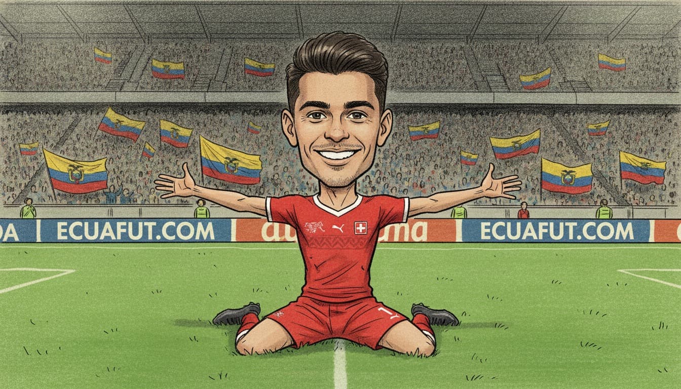 Suiza golea 3-0 a Macedonia del Norte con Fabian Rieder como estandarte ofensivo